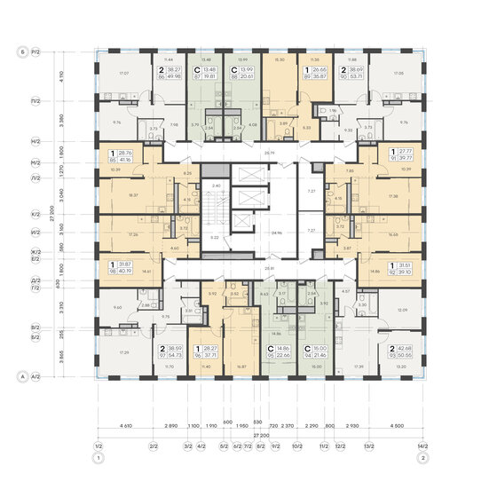 54,7 м², 3-комнатная квартира 5 473 000 ₽ - изображение 20