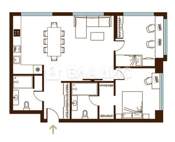 Квартира 70,9 м², 3-комнатная - изображение 1