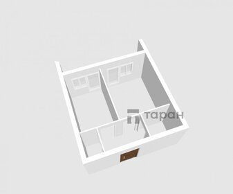 Квартира 46 м², 1-комнатная - изображение 5