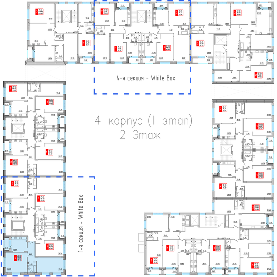 80 м², 2-комнатная квартира 9 500 000 ₽ - изображение 124