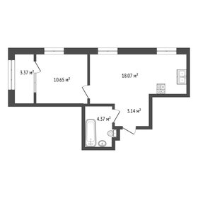 Квартира 35,9 м², 1-комнатная - изображение 1