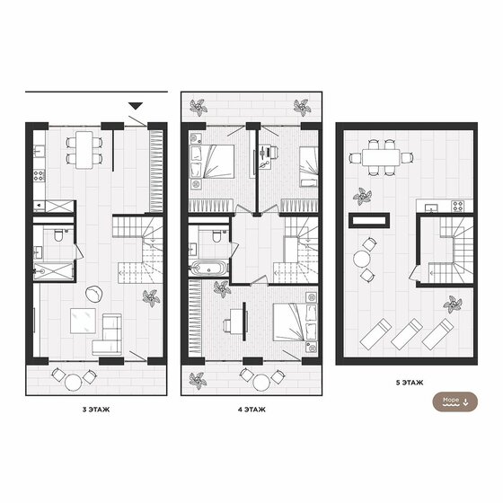146,5 м², 2-комнатная квартира 34 990 000 ₽ - изображение 47