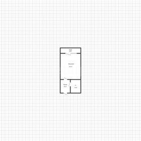 Квартира 22,7 м², студия - изображение 1