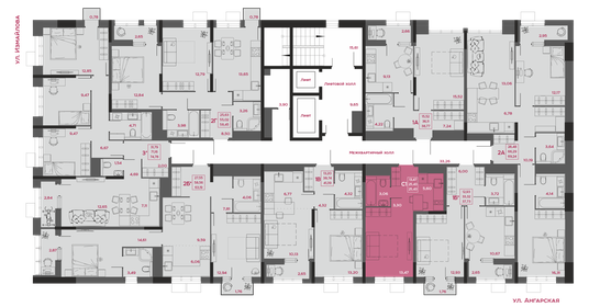 Квартира 25,4 м², студия - изображение 2