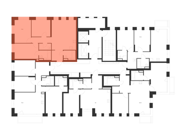 Квартира 73,6 м², 3-комнатная - изображение 2