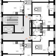 Квартира 48,9 м², 1-комнатная - изображение 2