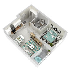 Квартира 39,3 м², 1-комнатная - изображение 5