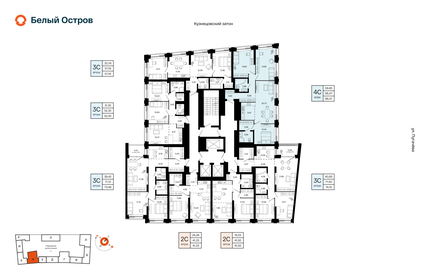 Квартира 86,5 м², 4-комнатная - изображение 2
