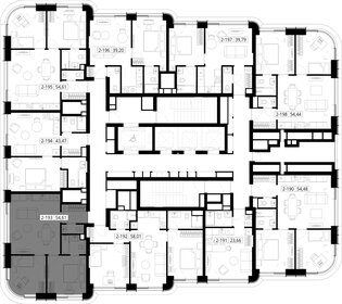 Квартира 54,1 м², 2-комнатная - изображение 2