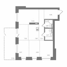 Квартира 93,7 м², 4-комнатная - изображение 2