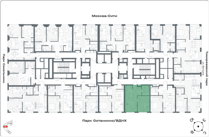 Квартира 41,9 м², 1-комнатная - изображение 2