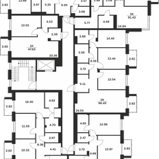 Квартира 91,4 м², 3-комнатная - изображение 3