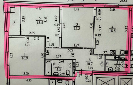 Квартира 85,3 м², 3-комнатная - изображение 1