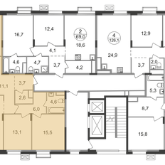 Квартира 102,4 м², 3-комнатная - изображение 2
