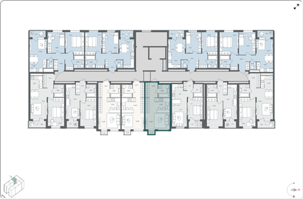 Квартира 30 м², студия - изображение 2