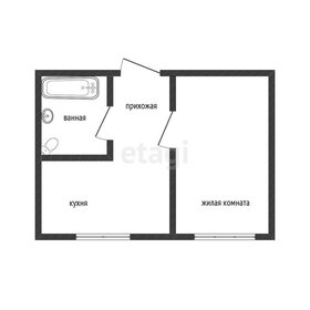 Квартира 43,7 м², 1-комнатная - изображение 1
