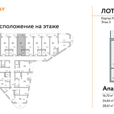 Квартира 28,6 м², студия - изображение 2