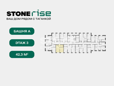Квартира 42,3 м², 1-комнатная - изображение 2