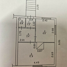 Квартира 23,9 м², 1-комнатная - изображение 5