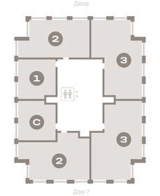 Квартира 46,5 м², 1-комнатная - изображение 2