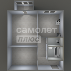 Квартира 44 м², 2-комнатная - изображение 1