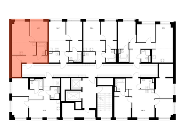 Квартира 43,1 м², 1-комнатная - изображение 2