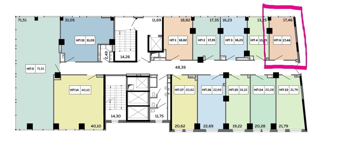 80 м², торговое помещение 6 090 000 ₽ - изображение 46