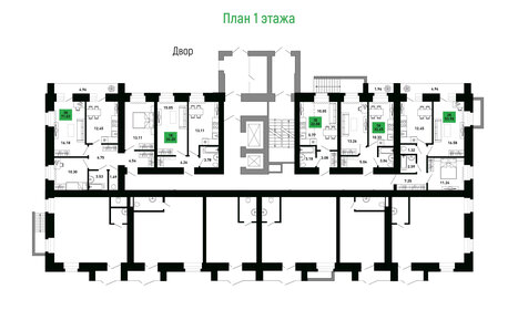 Квартира 36,2 м², 1-комнатная - изображение 2