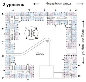 Квартира 34,4 м², 2-комнатная - изображение 2