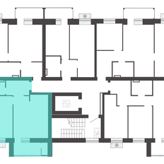 Квартира 48 м², 1-комнатная - изображение 2