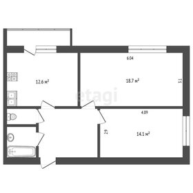 Квартира 60,4 м², 2-комнатная - изображение 1