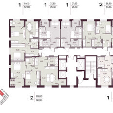 Квартира 26,3 м², студия - изображение 2