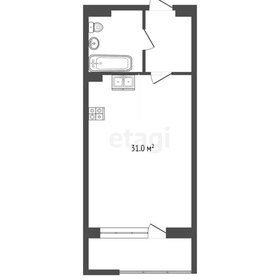 Квартира 42,2 м², студия - изображение 1