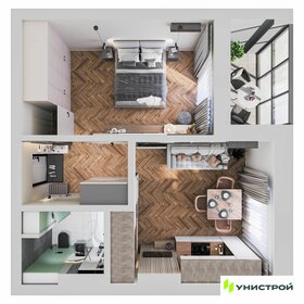 Квартира 42,6 м², 1-комнатная - изображение 1