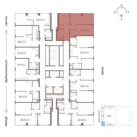 Квартира 67,7 м², 2-комнатная - изображение 2