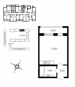 Квартира 28,2 м², студия - изображение 1