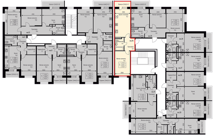 Квартира 43,2 м², 1-комнатная - изображение 2