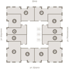 Квартира 64 м², 2-комнатная - изображение 2