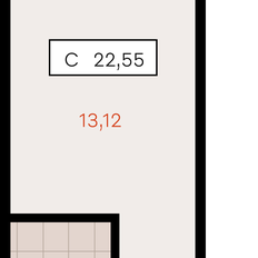 Квартира 22,6 м², студия - изображение 2