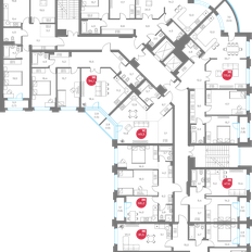 Квартира 68,2 м², 2-комнатная - изображение 3