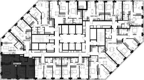 Квартира 82,1 м², 3-комнатная - изображение 2