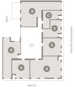 Квартира 31,6 м², студия - изображение 2