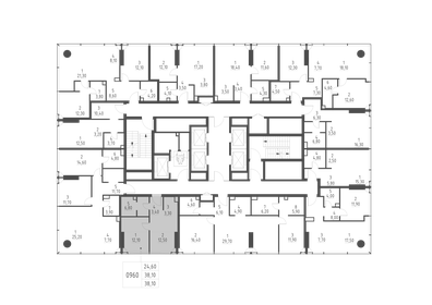 Квартира 38,1 м², 1-комнатная - изображение 3