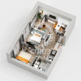 Квартира 22 м², 2-комнатная - изображение 2