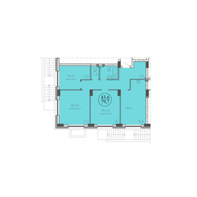 Квартира 80,5 м², 3-комнатная - изображение 1