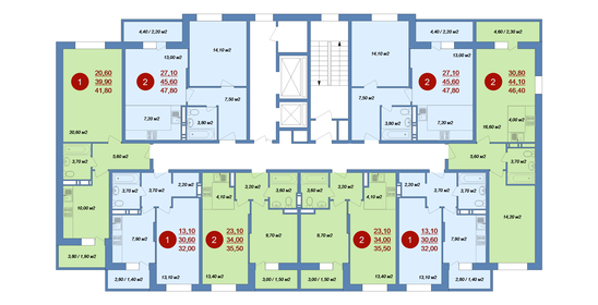 Квартира 32 м², 1-комнатная - изображение 2