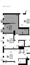 Квартира 40 м², 1-комнатная - изображение 1