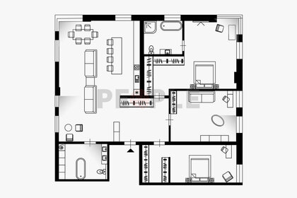 Квартира 173,9 м², 5-комнатная - изображение 1