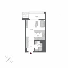 Квартира 27,9 м², студия - изображение 2