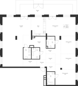 Квартира 232,9 м², 4-комнатная - изображение 1